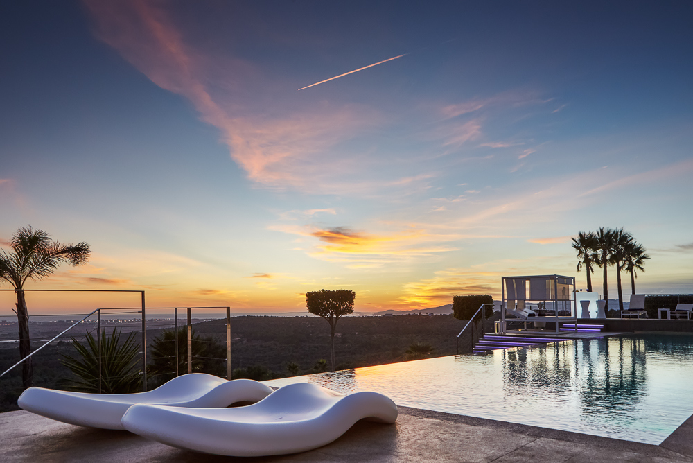 Pool of Eden Roc villa Majorca